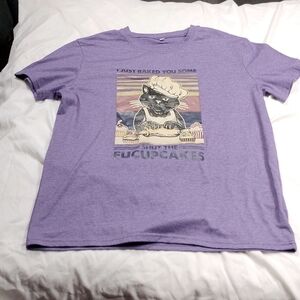 Baked cat women's XL t shirt